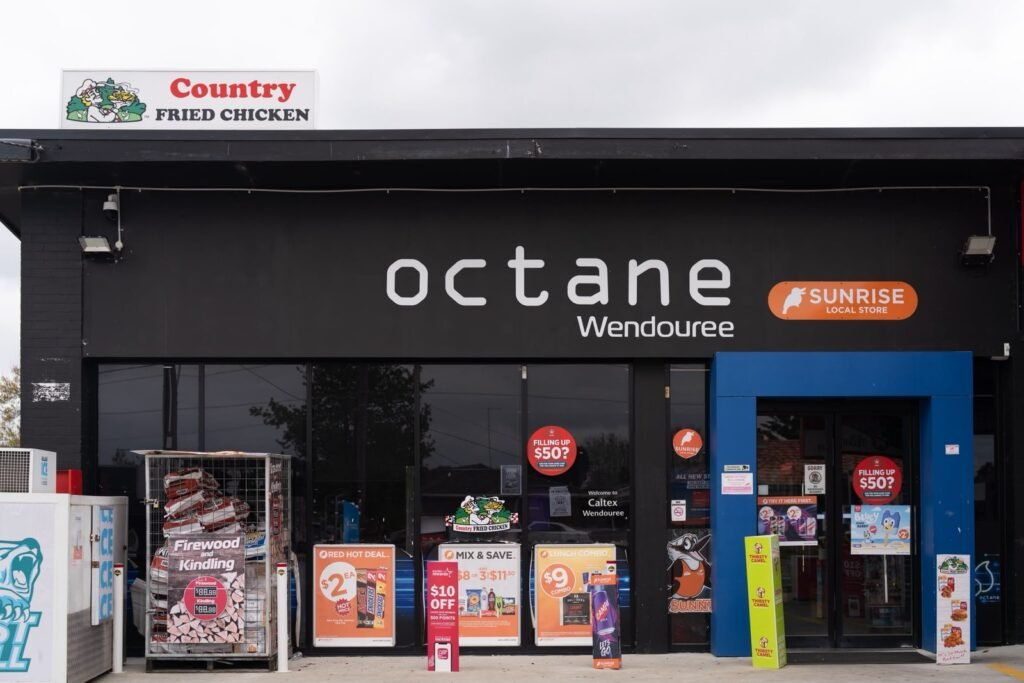 Entrance of the Octane Wendouree store